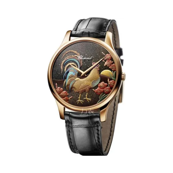 萧邦/Chopard L.U.C系列 自动机械机芯 18k玫瑰金 男表 161902-5064