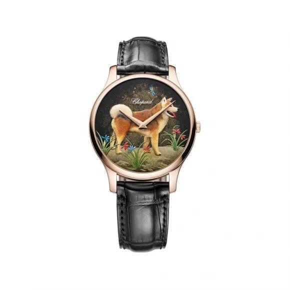 萧邦/Chopard L.U.C系列 自动机械机芯 18K玫瑰金 男表 161902-5067