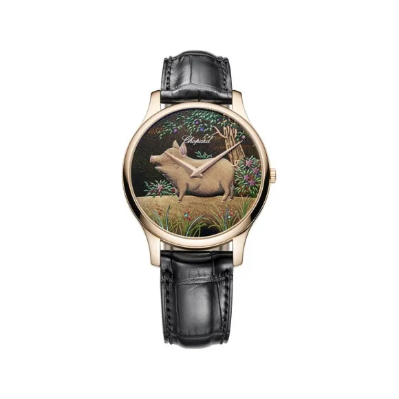 萧邦/Chopard L.U.C系列 自动机械机芯 8K玫瑰金 161902-5068