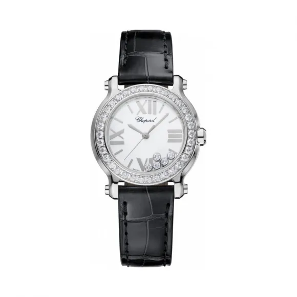 萧邦/Chopard Happy Sport 系列 石英机芯 精钢 女表 278509-3007