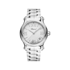 萧邦/Chopard Happy Diamonds系列 石英机芯 精钢 女表 278582-3001