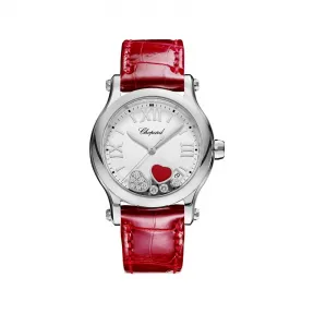 萧邦/Chopard Happy Diamonds系列 石英机芯 精钢 女表 278582-3005
