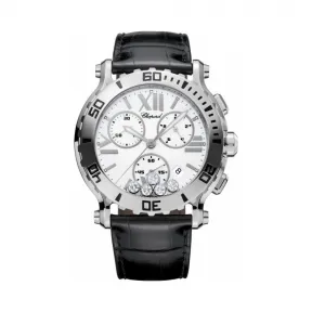 萧邦/Chopard Happy Diamonds系列 石英机芯 不锈钢 男表 288499-3001