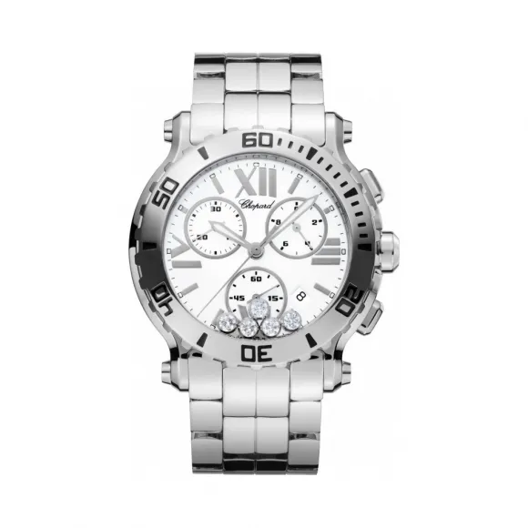 萧邦/Chopard Happy Diamonds系列 石英机芯 不锈钢 男表 288499-3003
