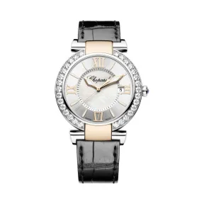萧邦/Chopard Imperiale系列 自动机械机芯 精钢镶钻，18k玫瑰金 女表 388531-6003