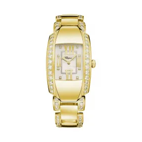 萧邦/Chopard La Strada系列 石英机芯 18k黄金镶钻 女表 419398-0004