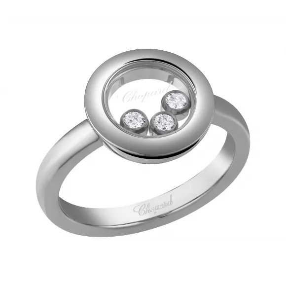 萧邦/Chopard Chopard Happy Diamonds系列 白金 戒指 82A018-1115