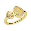 萧邦/Chopard Happy Hearts Golden Hearts 女士 戒指 82A107-0914