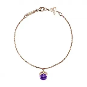 萧邦/Chopard Buy Imperiale Rose Gold Amethyst Bracelet Size M 859207-5002