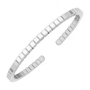 萧邦/Chopard Buy Online Ice Cube White Gold Bangle Size M 85A029-1002