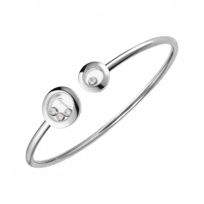 萧邦/Chopard Buy Happy Diamonds White Gold Diamond Bracelet 85A618-1002