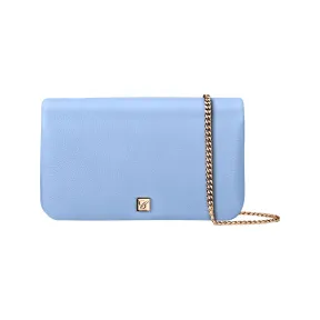 萧邦/Chopard ICE CUBE迷你链包 蓝色粒面小牛皮 | 95000-1057