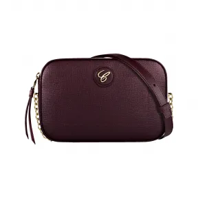 萧邦/Chopard HAPPY SPORT CAMERA包 波尔多红粒面小牛皮 | 95000-1111