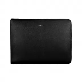 萧邦/Chopard CLASSIC拉链小包 黑色粒面小牛皮 | 95012-0342