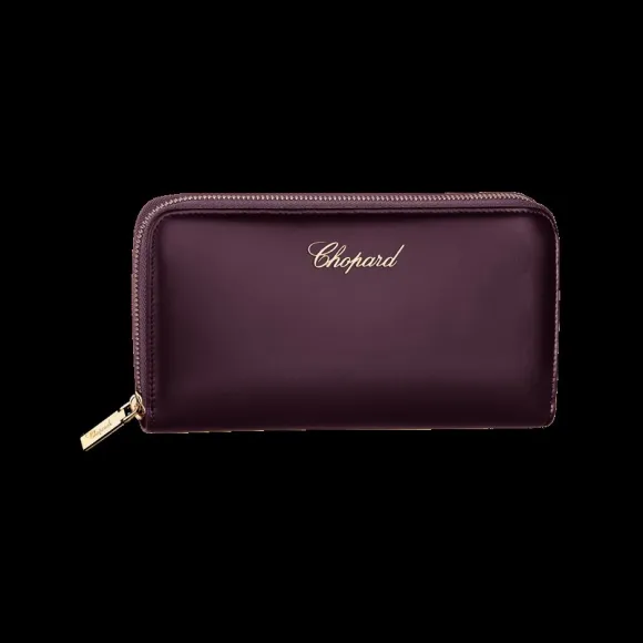 萧邦/Chopard bordeaux 小牛皮 钱包 95015-0530