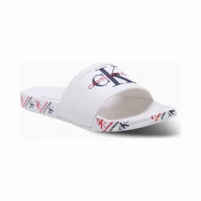 Calvin Klein 男鞋 时尚简便撞色Logo居家拖鞋 B4S0675Ft-配件系列