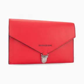 卡尔文·克莱恩/Calvin Klein 女士新款方形LOGO手拿包 DH1888Q1400-配件系列