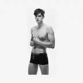 卡尔文·克莱恩/Calvin Klein 男士秋冬新款LOGO边透气平角内裤 NB1561-内衣系列