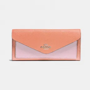 蔻驰/Coach 拼色软革钱包 12122 BPNIN
