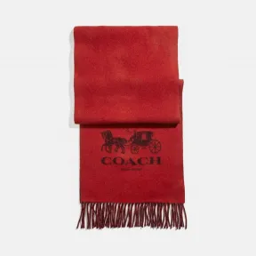 蔻驰/Coach 山羊绒拼色LOGO围巾 12166 NPM