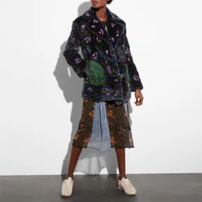 蔻驰/Coach WILD BEAST印花外套 20225 BLU