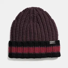 蔻驰/Coach 条纹针织无檐帽 21103 MPF