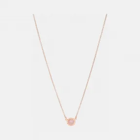 蔻驰/Coach 18K镀金旭日石项链 22150 RSMX9