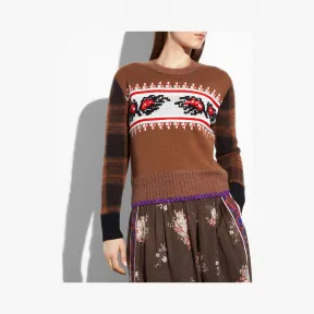 蔻驰/Coach 格纹针织衫 23131 SAD