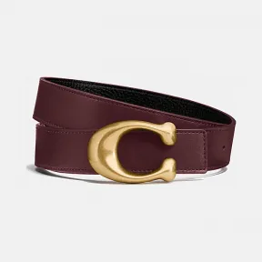 蔻驰/Coach 浮雕经典标志双面腰带 27099_N89