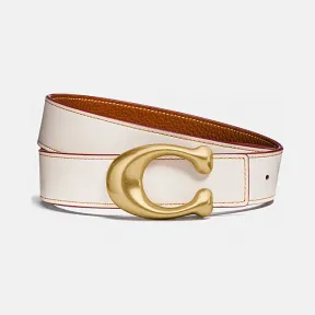 蔻驰/Coach 浮雕经典标志双面腰带 27099 N8D