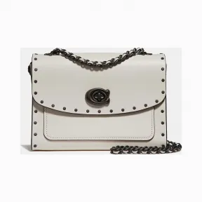 蔻驰/Coach 铆钉边饰PARKER 18手袋 29389 BPCHK