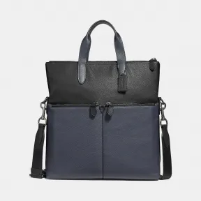 蔻驰/Coach 拼色METROPOLITAN 通勤大手袋 29503 QBDW8