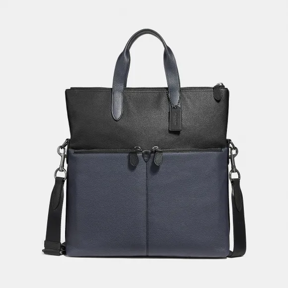 蔻驰/Coach 拼色METROPOLITAN 通勤大手袋 29503 QBDW8