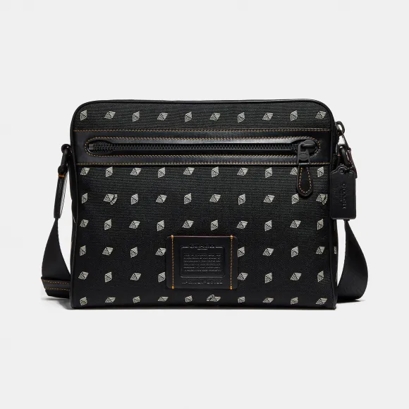 蔻驰/Coach 点状菱形印花METROPOLITAN相机包 29522 MWL77