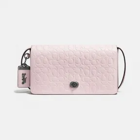 蔻驰/Coach 花结印花和皮革肩带DINKY手袋 30426 BPNBA