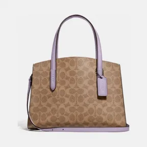 蔻驰/Coach   经典标志帆布CHARLIE 28号手袋 32749-V5PUJ