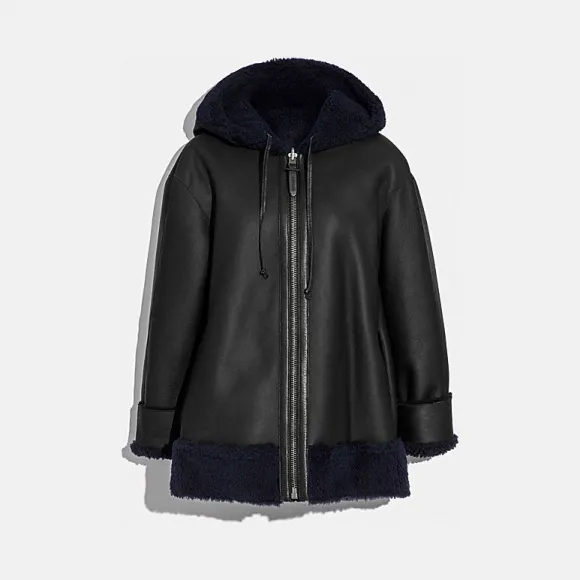 蔻驰/Coach  双面羊毛皮帽衫 38549_NAV_0