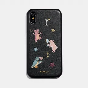 蔻驰/Coach 派对动物印花IPHONE XR保护套 39339 MTI