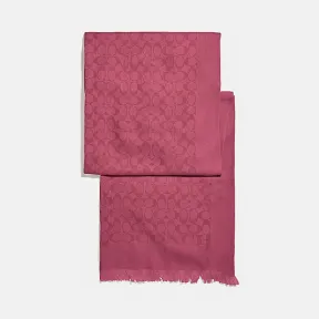 蔻驰/Coach 双色经典标志披巾 39578_CNT