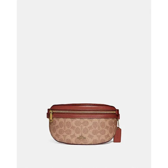 蔻驰/Coach 经典标志帆布腰包 39937 B4NQ4