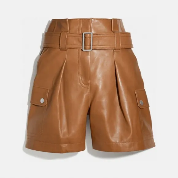 蔻驰/Coach  女士 皮革腰带短裤 4226-Q8C-0