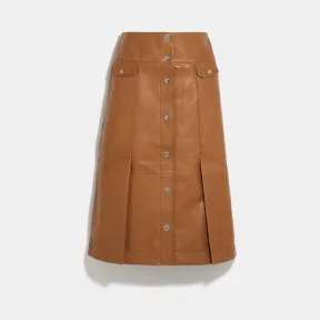 蔻驰/Coach  女士 皮革中长裙 4227-Q8C-0