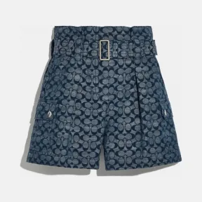 蔻驰/Coach  女士 经典标志腰带短裤 4243-CMB-0