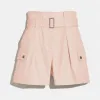 蔻驰/Coach  女士 棉质腰带短裤 4383-PCH-0