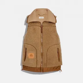 蔻驰/Coach 女士 初剪羊毛背心 4404_CAM_L