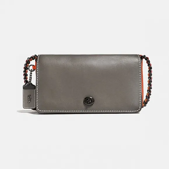 蔻驰/Coach  拼色混合材料DINKY手袋 56263_BPLFJ