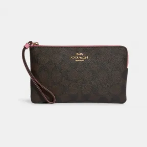 蔻驰/Coach 标志性帆布大角拉链腕带 6648-IMTL9