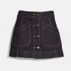 蔻驰/Coach  牛仔半身裙 67676_DEN_02