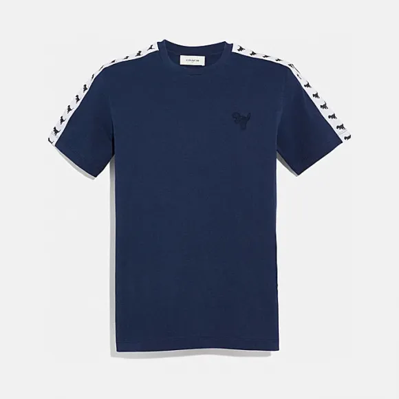 蔻驰/Coach  REXY TAPE T恤 69175_MZ3_L