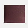 蔻驰/Coach   十字纹皮革紧凑型证件钱包 75096-OXB